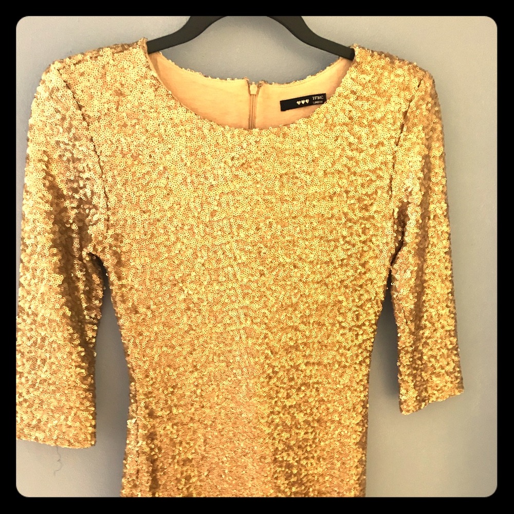 Gold Dress